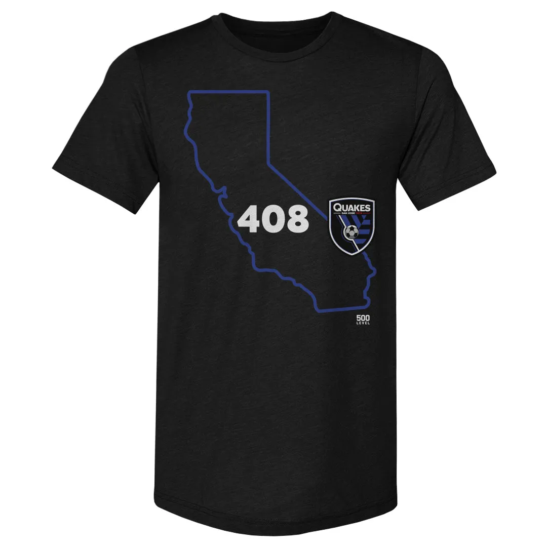 San Jose Earthquakes 408 Area Code State WHT sold by 500 Level