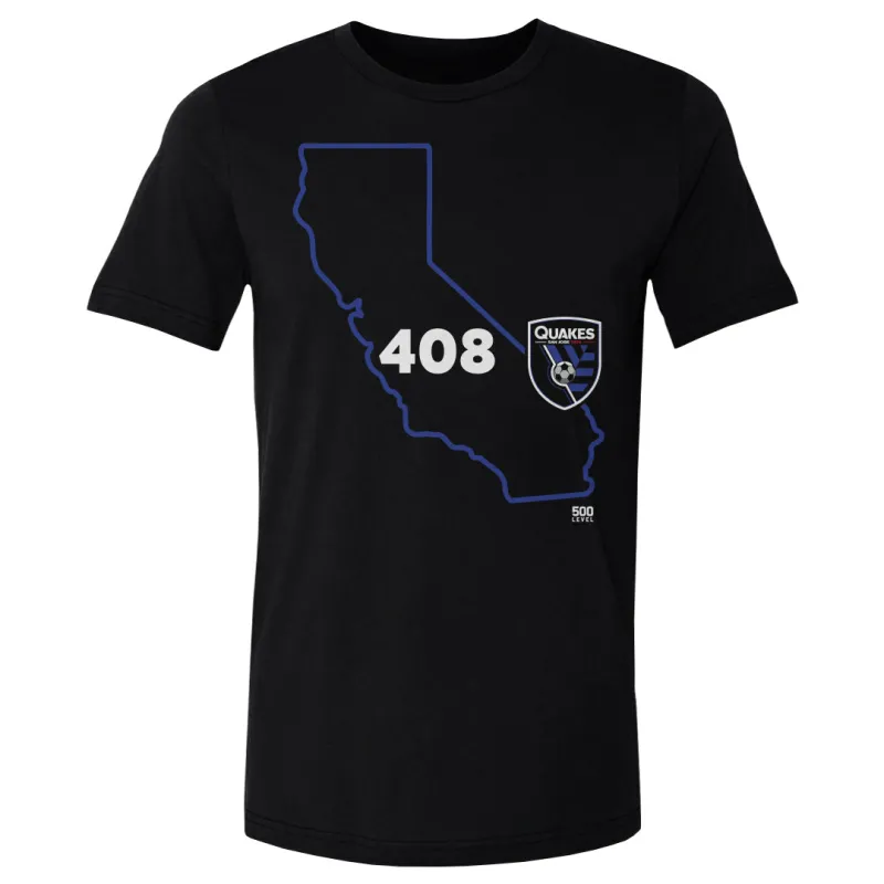 San Jose Earthquakes 408 Area Code State WHT sold by 500 Level