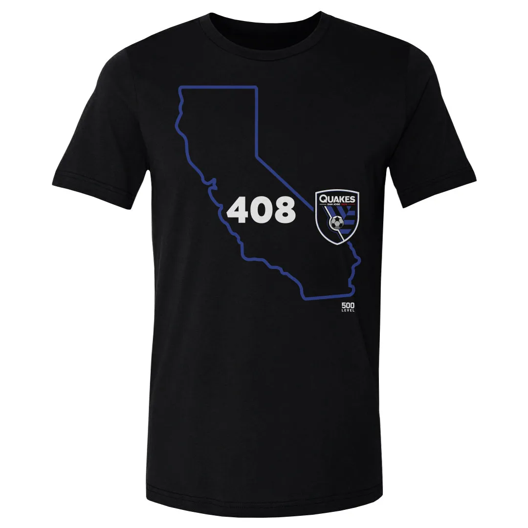 San Jose Earthquakes 408 Area Code State WHT sold by 500 Level