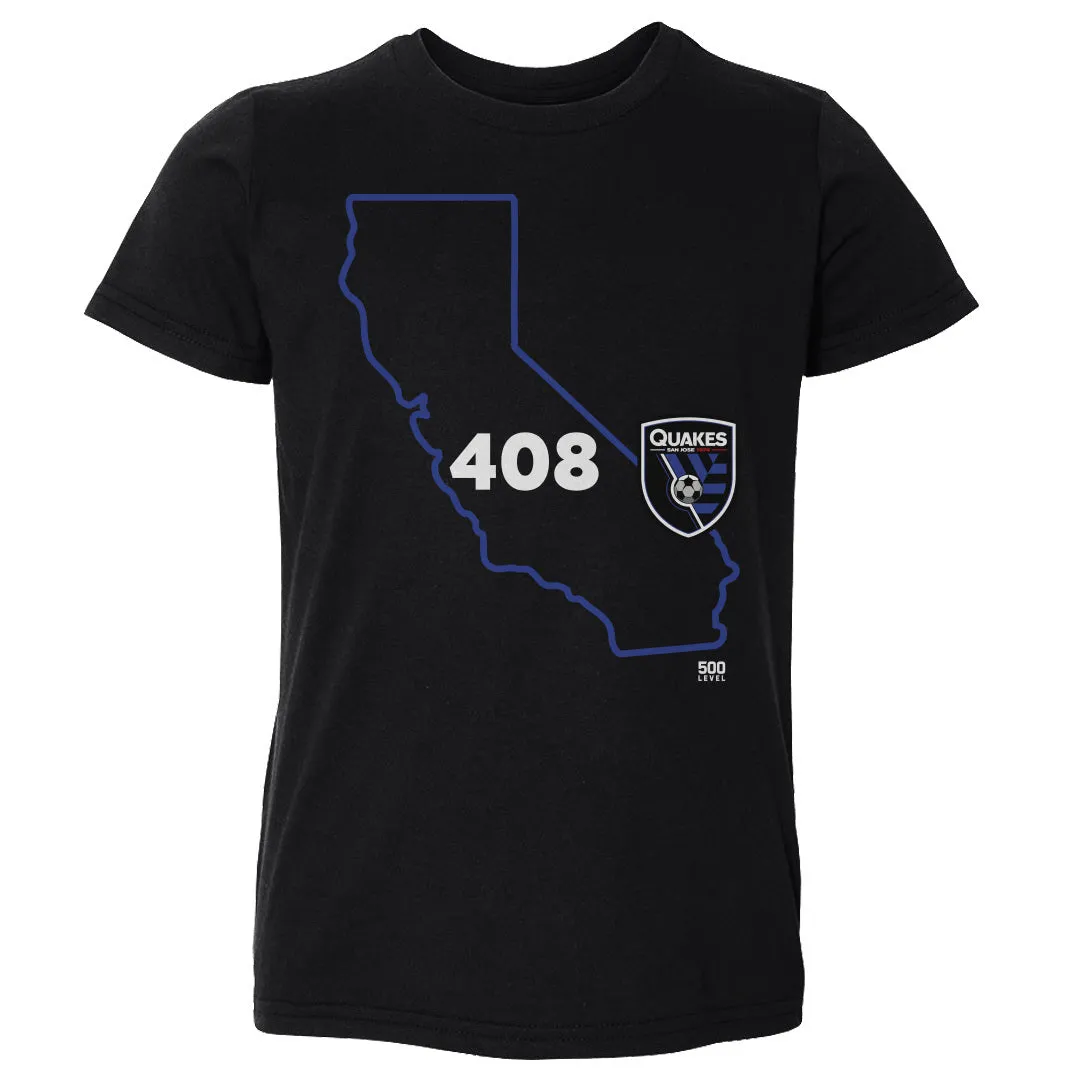San Jose Earthquakes 408 Area Code State WHT sold by 500 Level