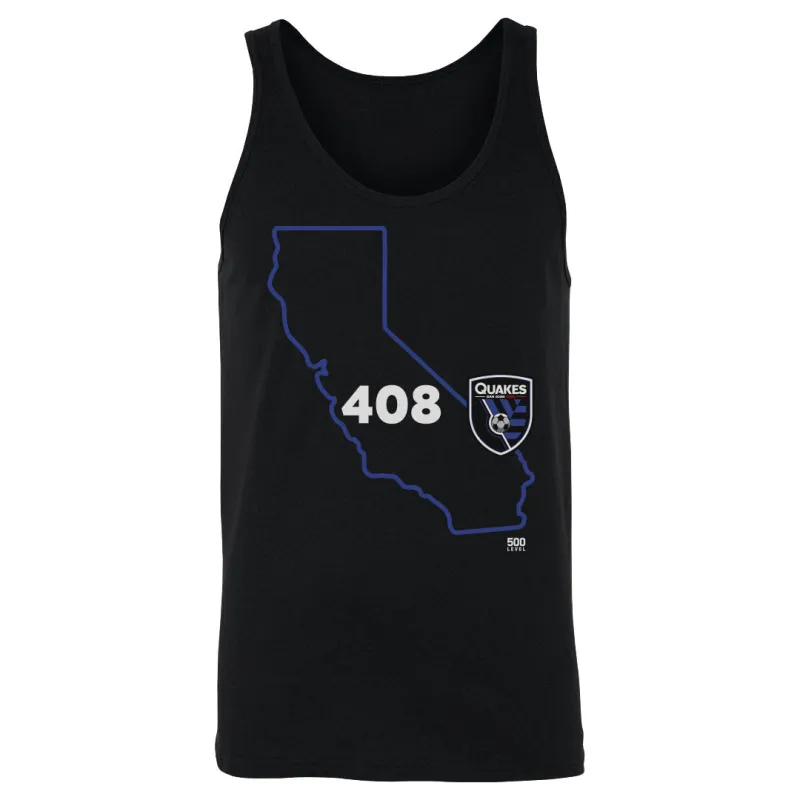 San Jose Earthquakes 408 Area Code State WHT sold by 500 Level