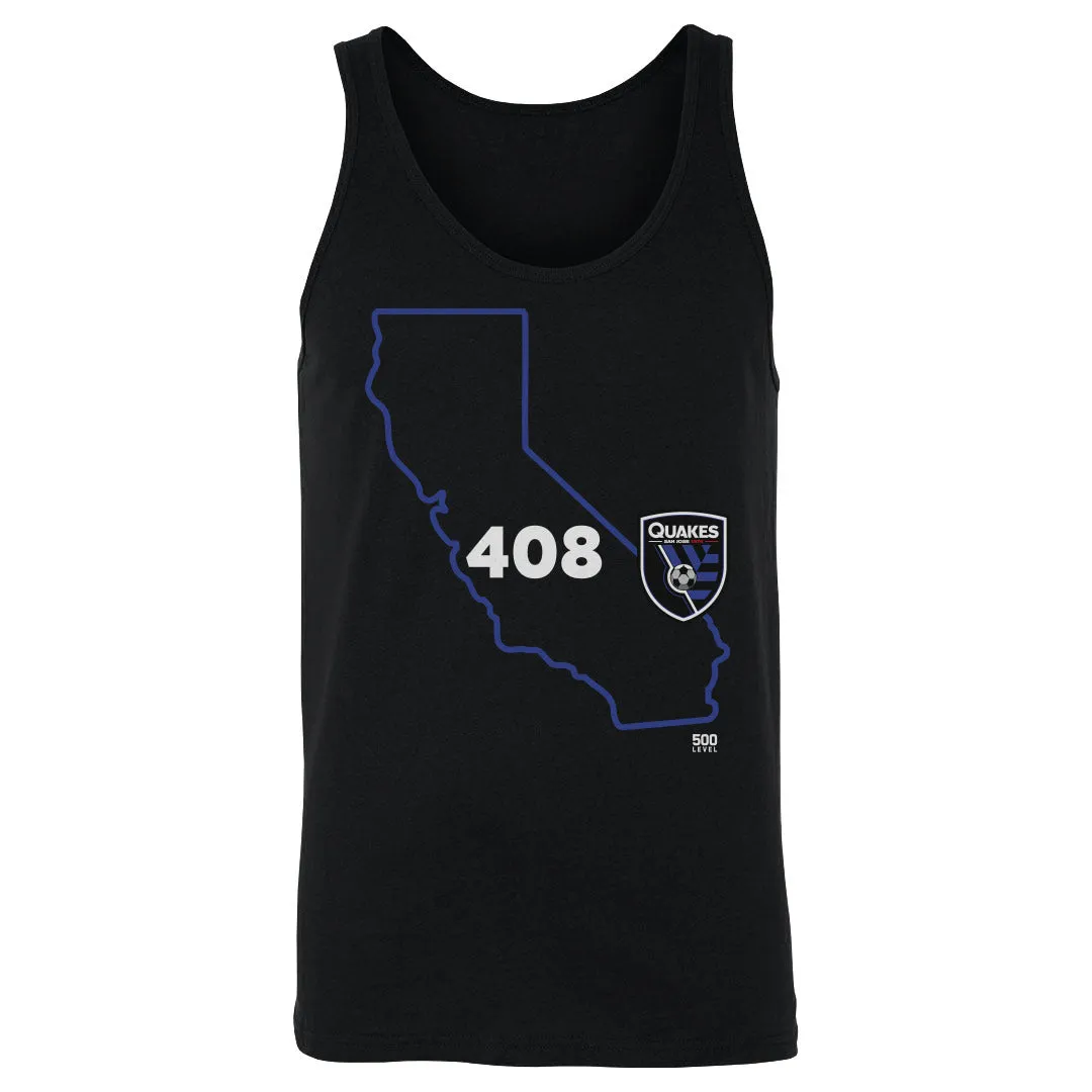 San Jose Earthquakes 408 Area Code State WHT sold by 500 Level