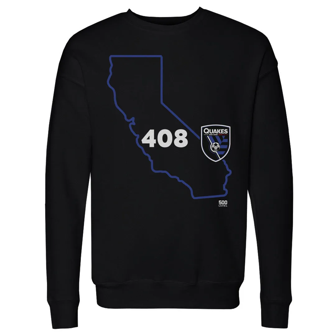 San Jose Earthquakes 408 Area Code State WHT sold by 500 Level