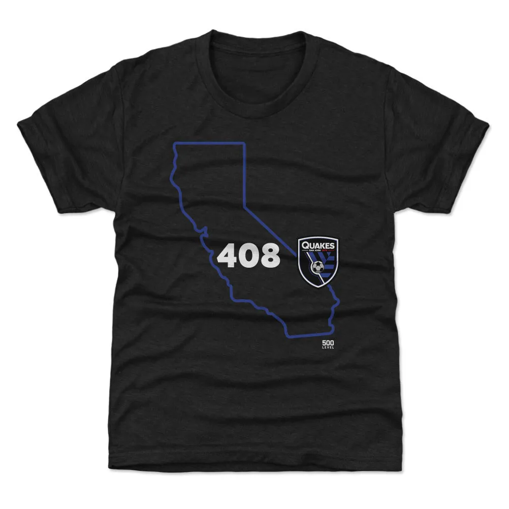 San Jose Earthquakes 408 Area Code State WHT sold by 500 Level
