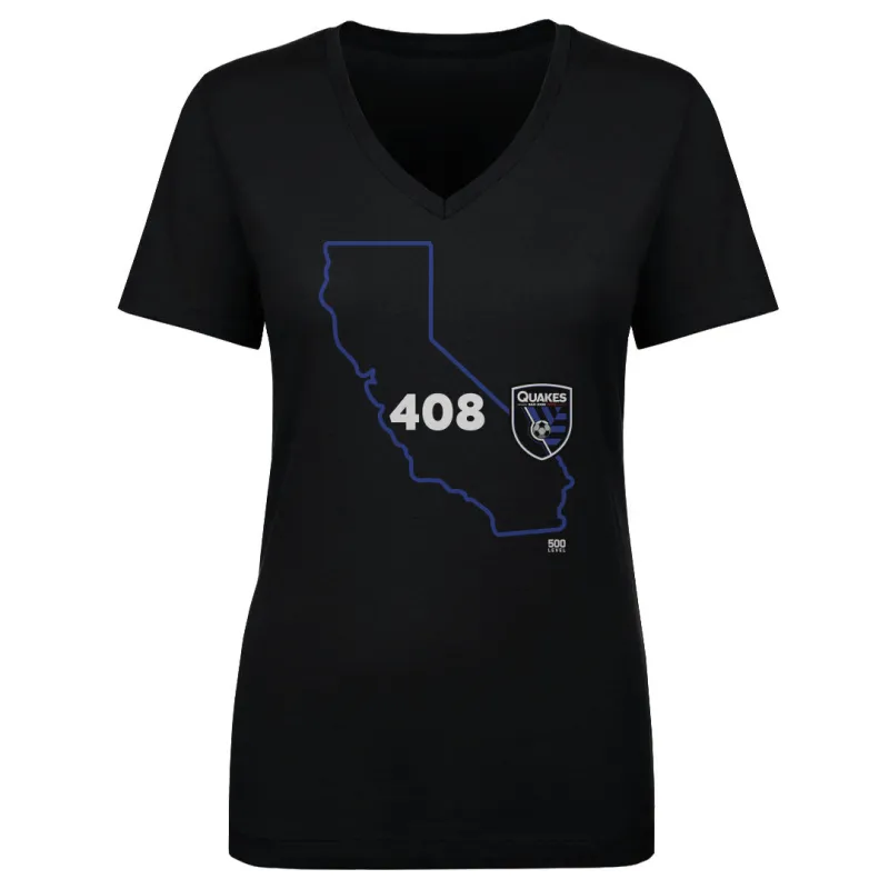 San Jose Earthquakes 408 Area Code State WHT sold by 500 Level