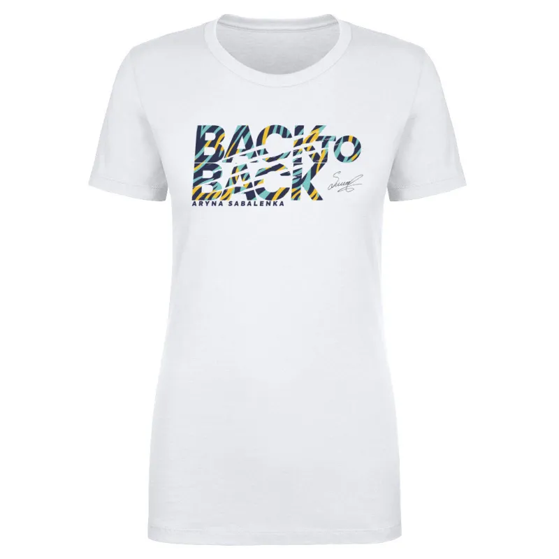 Aryna Sabalenka Back To Back Stripes sold by 500 Level