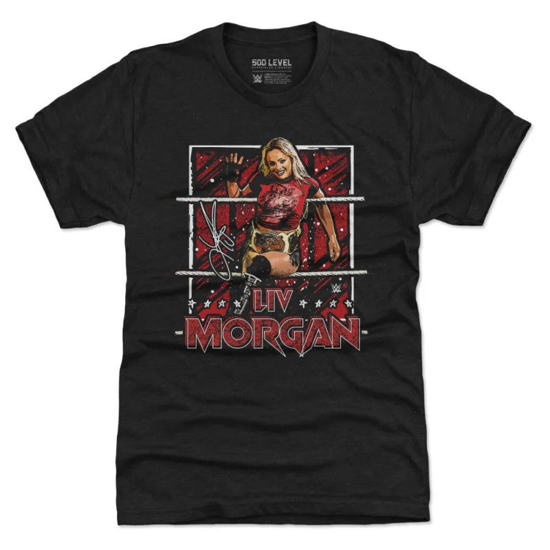 Liv Morgan Ropes WHT sold by 500 Level