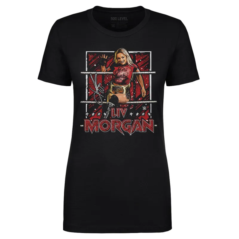 Liv Morgan Ropes WHT sold by 500 Level