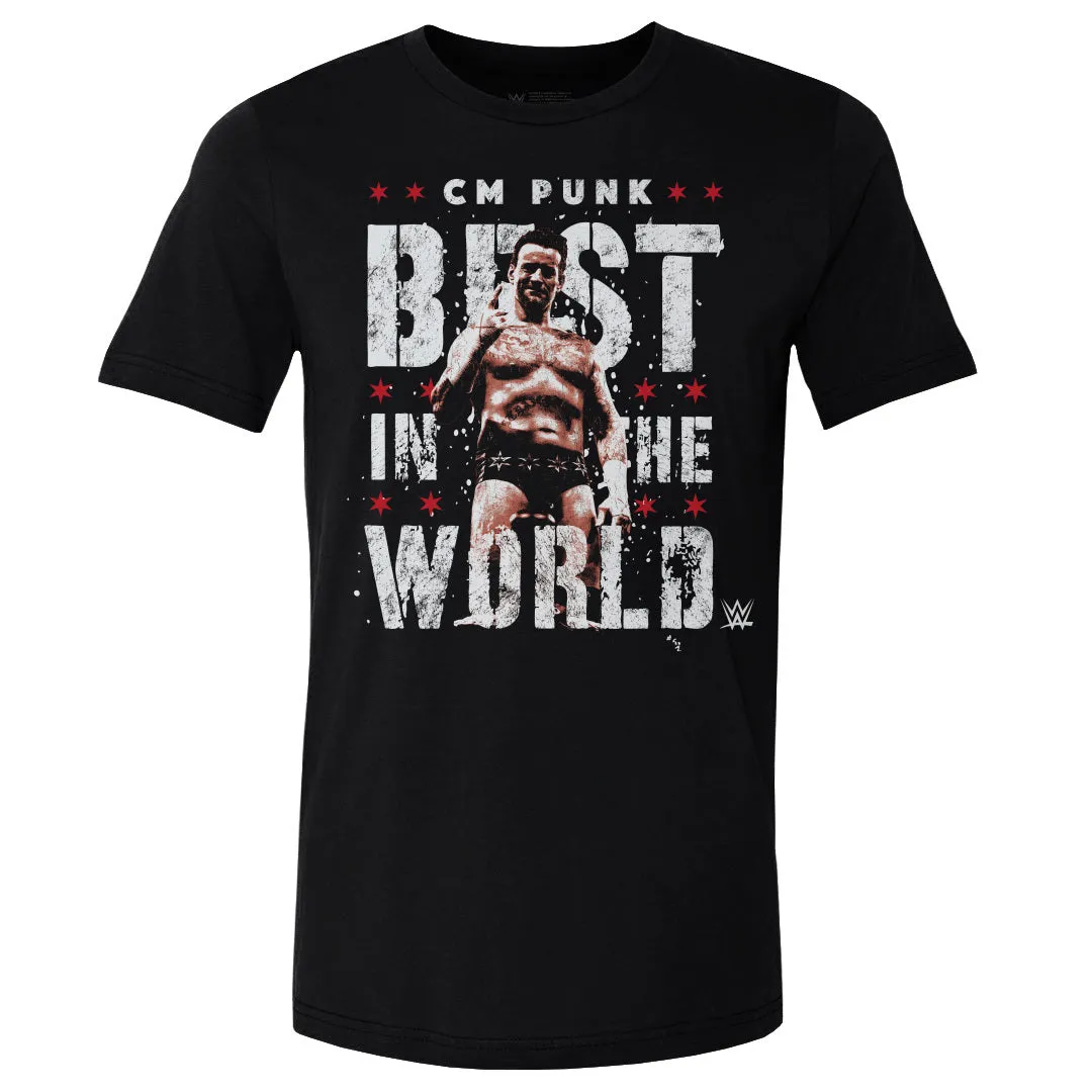 CM Punk Best In The World Vector WHT sold by 500 Level