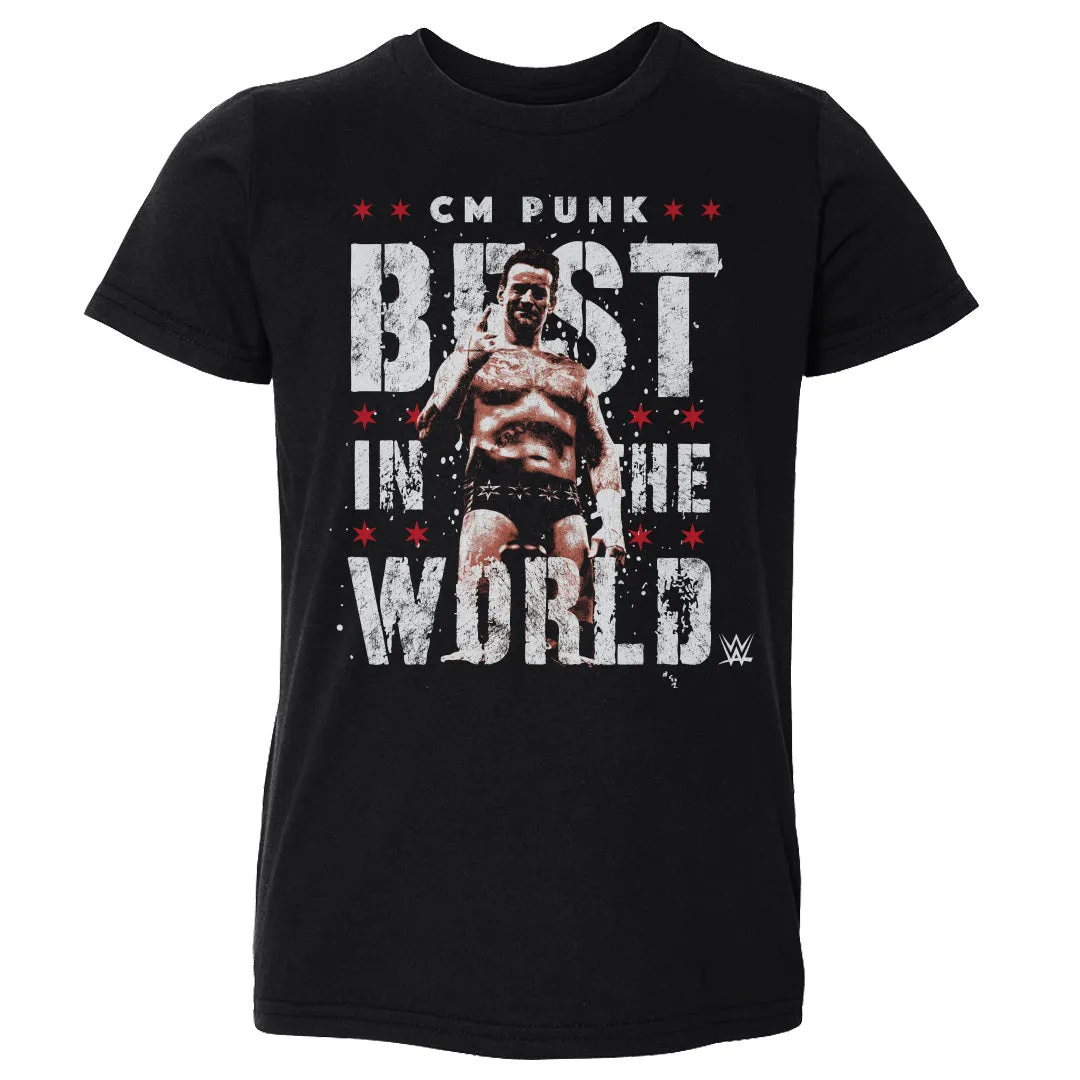 CM Punk Best In The World Vector WHT sold by 500 Level