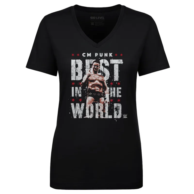 CM Punk Best In The World Vector WHT sold by 500 Level