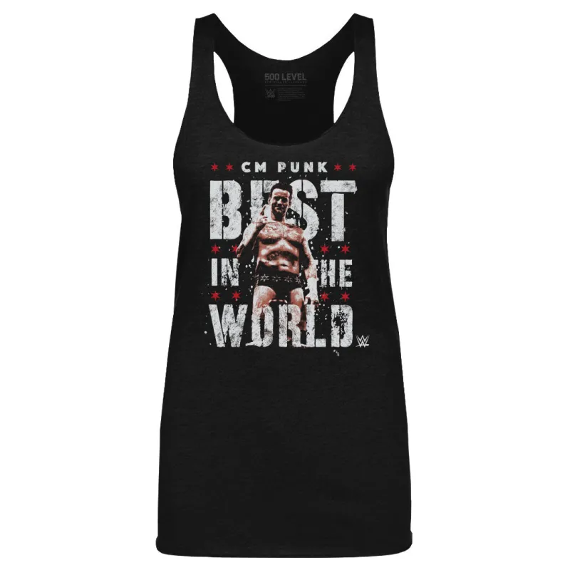 CM Punk Best In The World Vector WHT sold by 500 Level