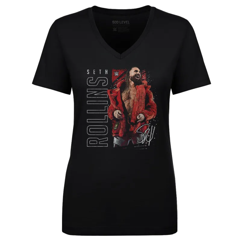 Seth Rollins Gritty WHT sold by 500 Level