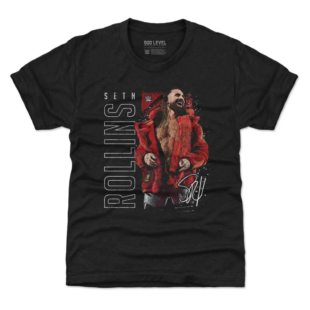 Seth Rollins Gritty WHT sold by 500 Level