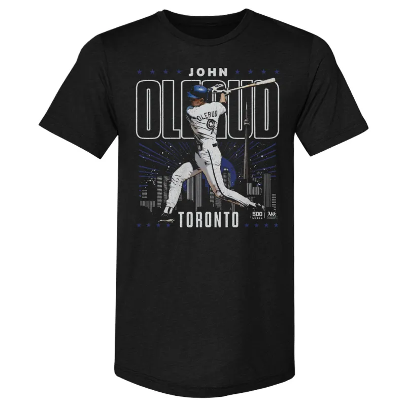 John Olerud Toronto Gritty WHT made by 500 Level