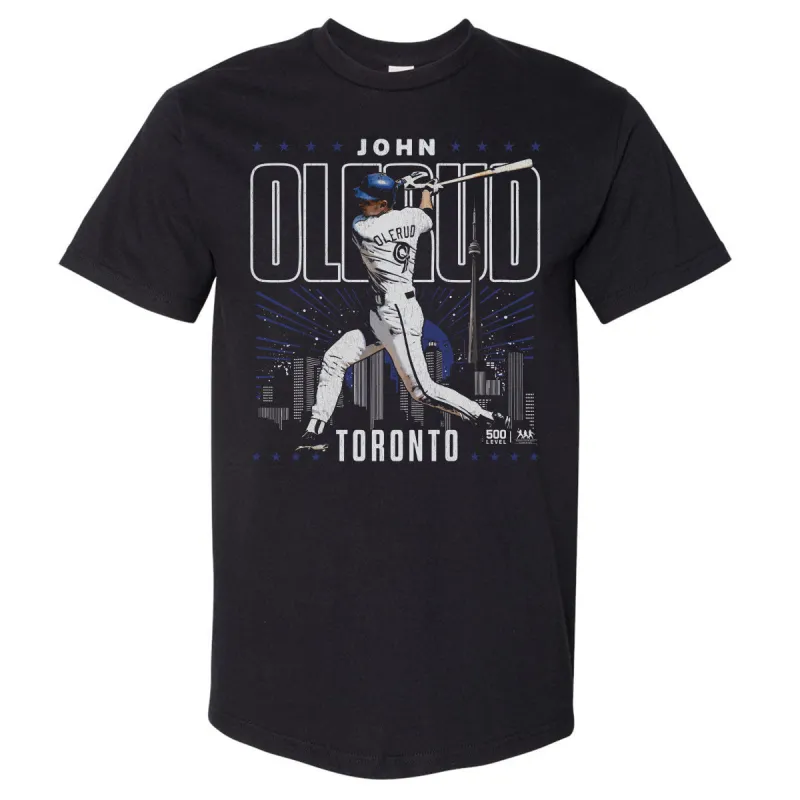 John Olerud Toronto Gritty WHT sold by 500 Level