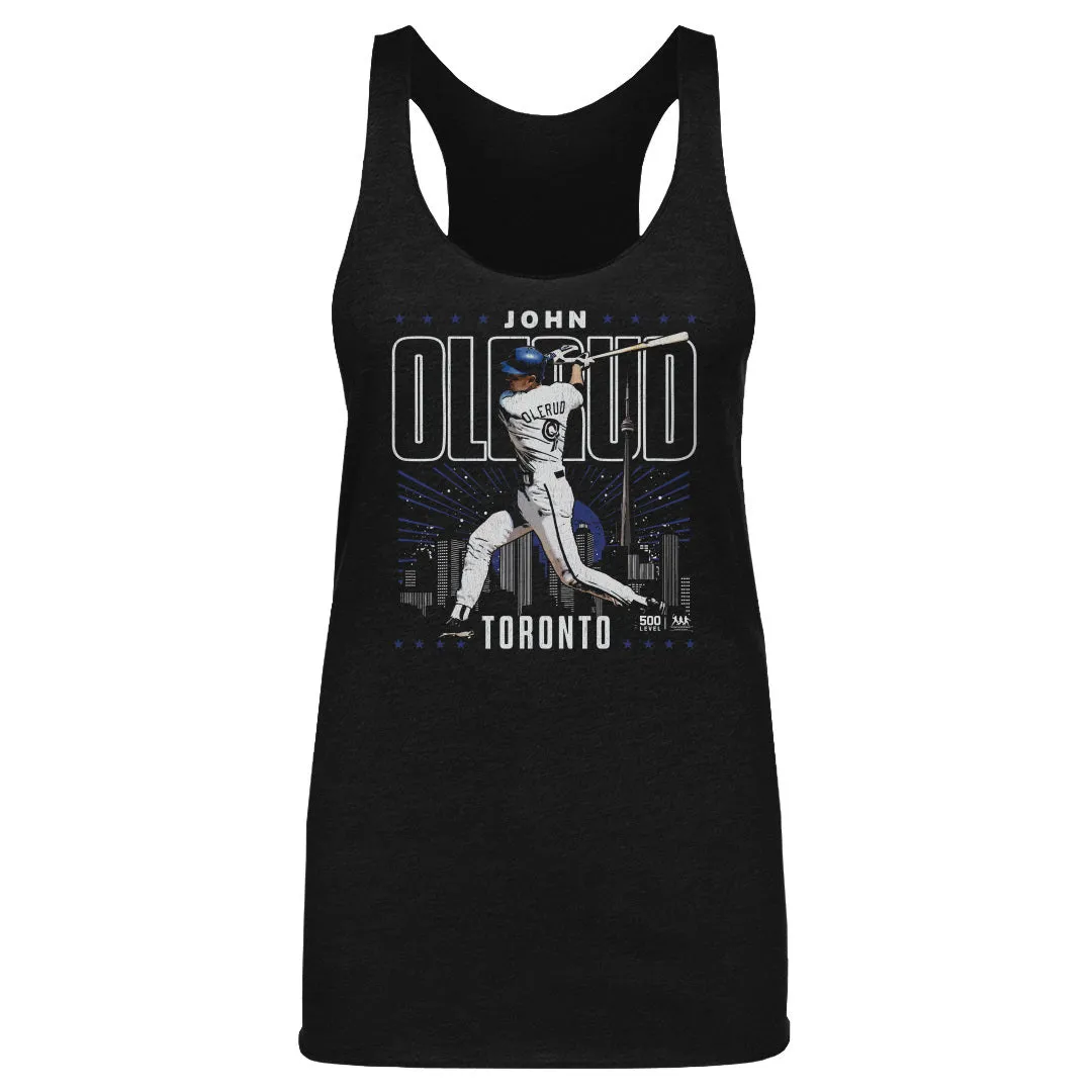 John Olerud Toronto Gritty WHT sold by 500 Level