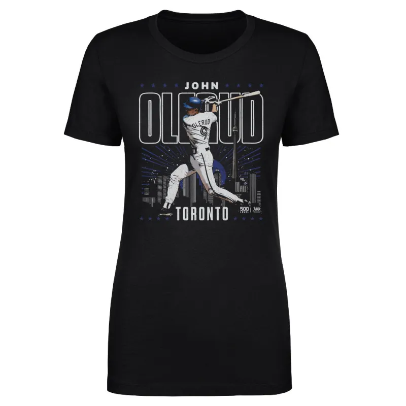 John Olerud Toronto Gritty WHT sold by 500 Level