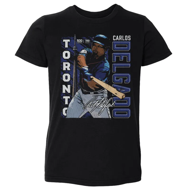 Carlos Delgado Toronto Gritty WHT sold by 500 Level