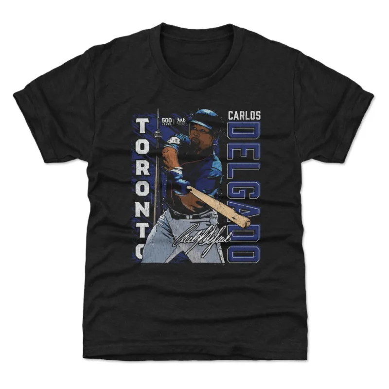 Carlos Delgado Toronto Gritty WHT sold by 500 Level