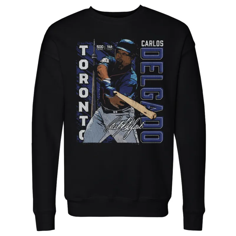 Carlos Delgado Toronto Gritty WHT sold by 500 Level
