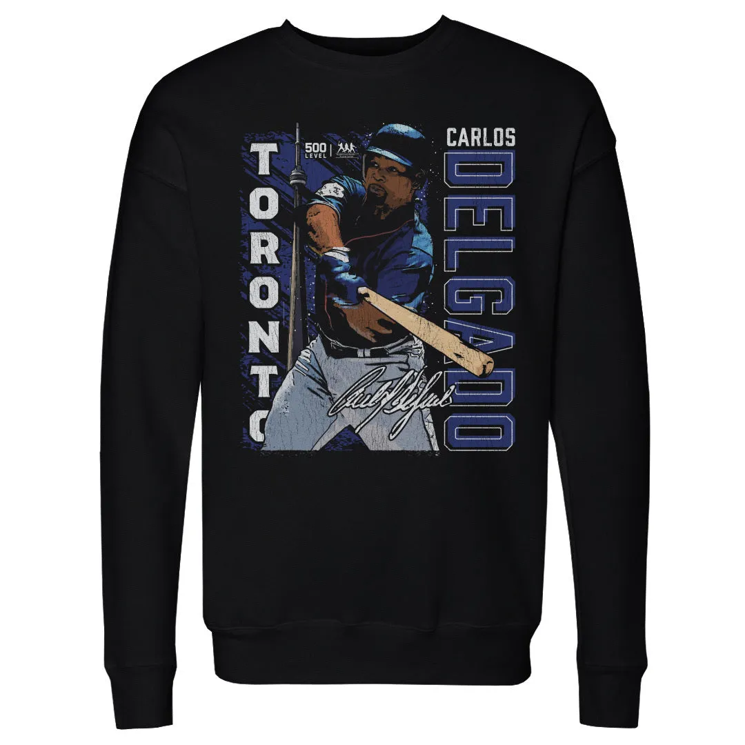 Carlos Delgado Toronto Gritty WHT sold by 500 Level