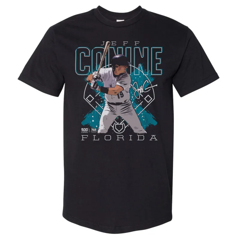 Jeff Conine Florida Gritty WHT sold by 500 Level