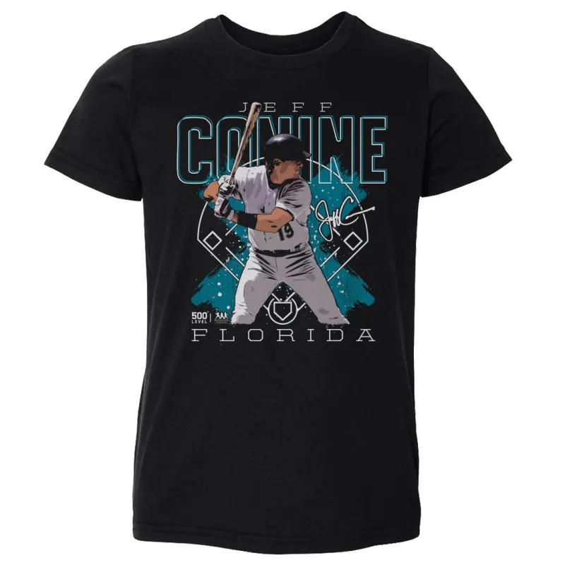Jeff Conine Florida Gritty WHT sold by 500 Level