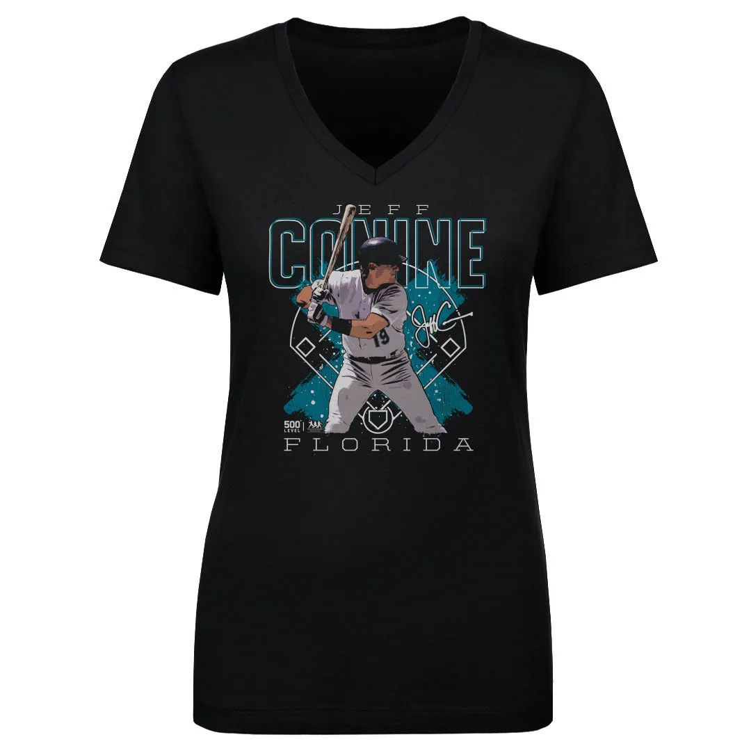 Jeff Conine Florida Gritty WHT sold by 500 Level