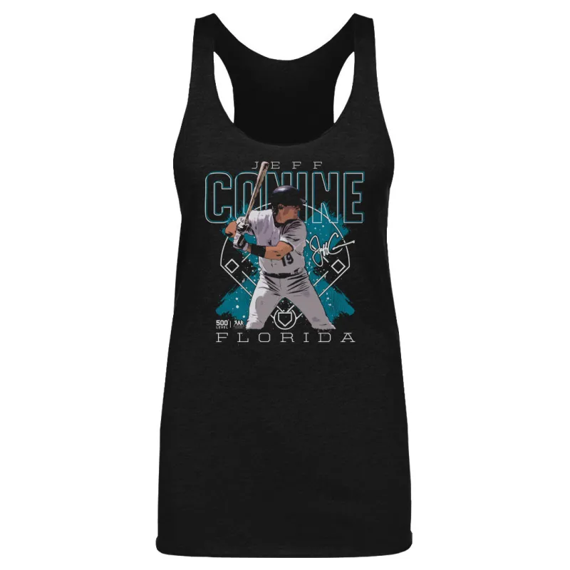 Jeff Conine Florida Gritty WHT sold by 500 Level
