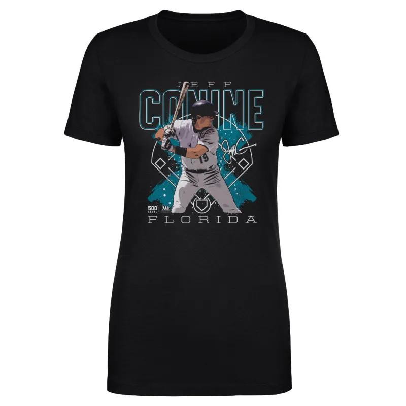Jeff Conine Florida Gritty WHT sold by 500 Level