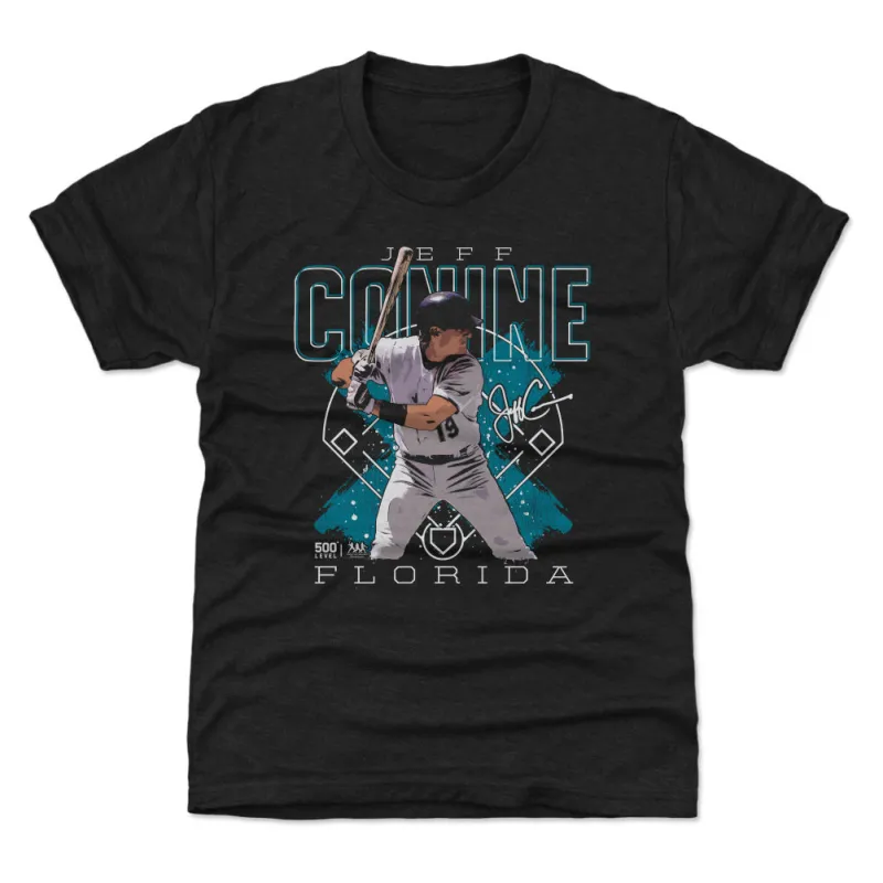 Jeff Conine Florida Gritty WHT sold by 500 Level