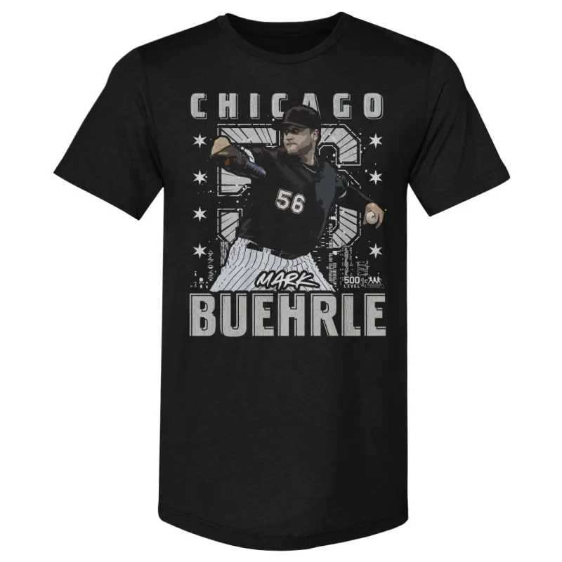 Mark Buehrle Chicago W Gritty WHT sold by 500 Level