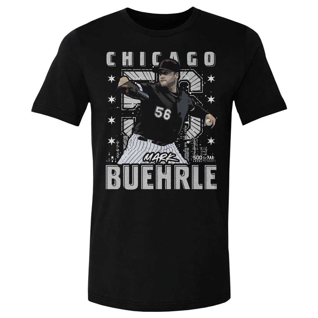Mark Buehrle Chicago W Gritty WHT sold by 500 Level