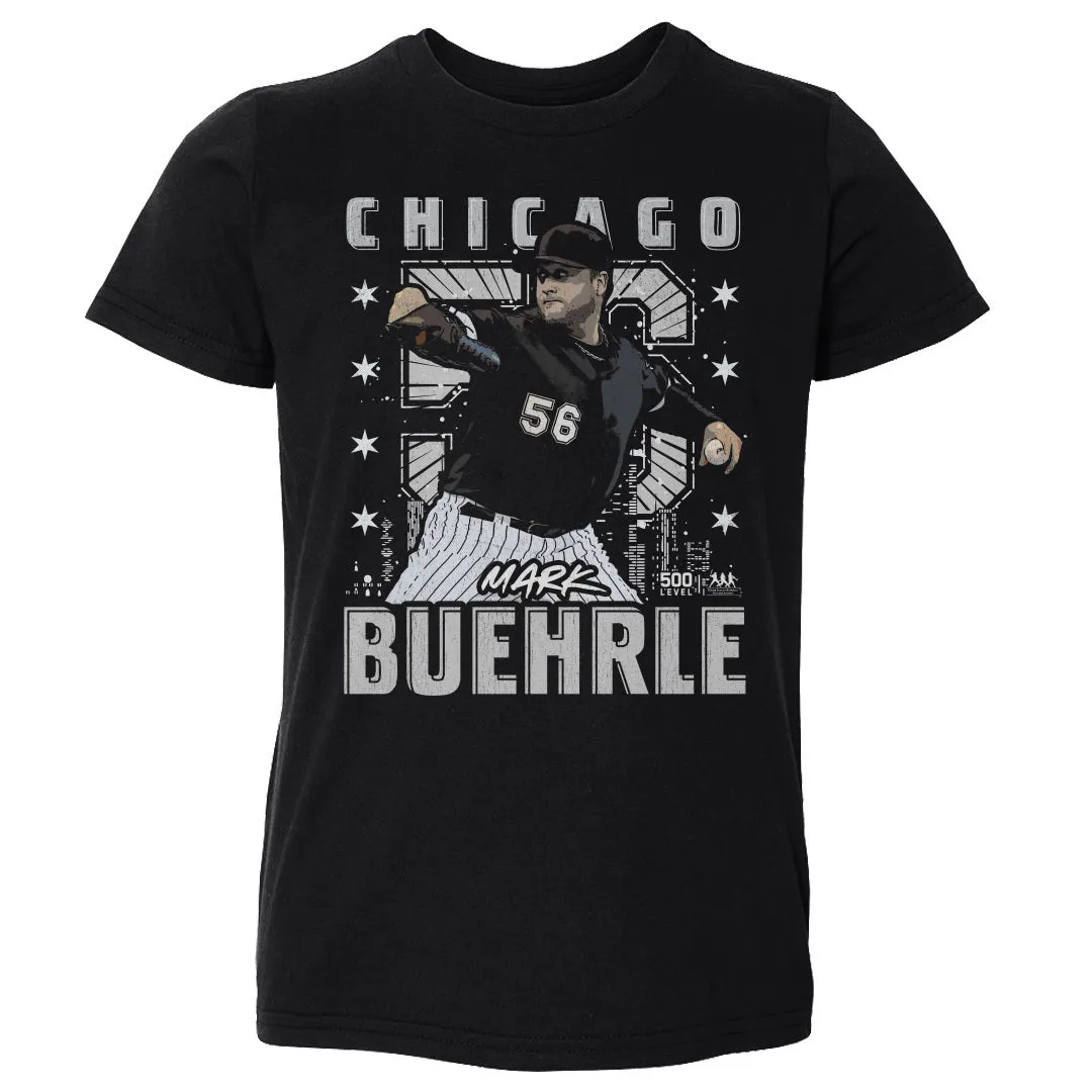 Mark Buehrle Chicago W Gritty WHT sold by 500 Level