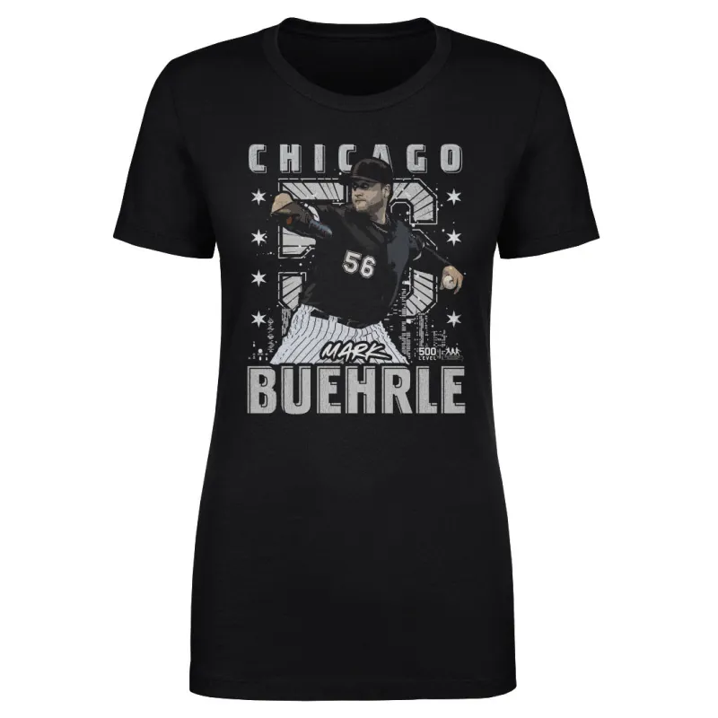 Mark Buehrle Chicago W Gritty WHT sold by 500 Level