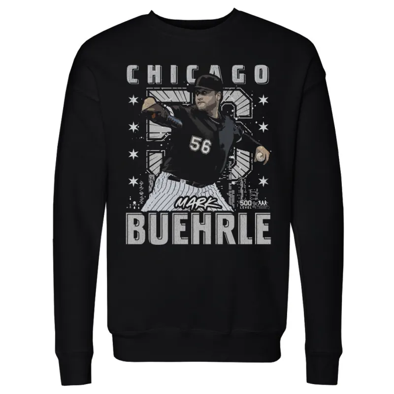 Mark Buehrle Chicago W Gritty WHT sold by 500 Level