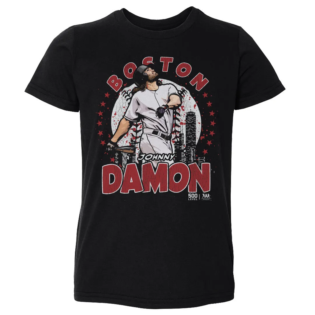 Johnny Damon Boston Gritty WHT sold by 500 Level