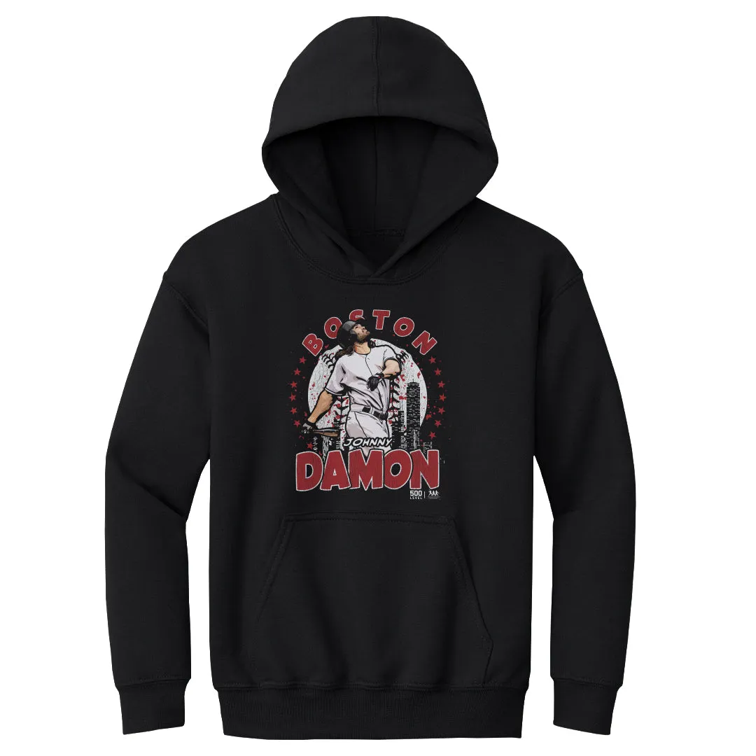 Johnny Damon Boston Gritty WHT sold by 500 Level