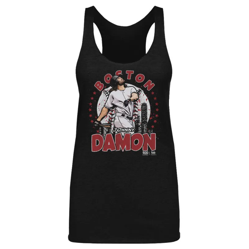 Johnny Damon Boston Gritty WHT sold by 500 Level