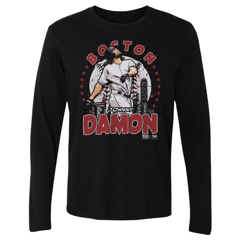 Johnny Damon Boston Gritty WHT sold by 500 Level