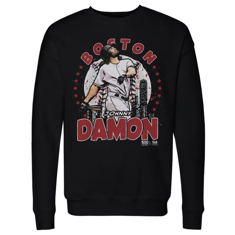 Johnny Damon Boston Gritty WHT sold by 500 Level