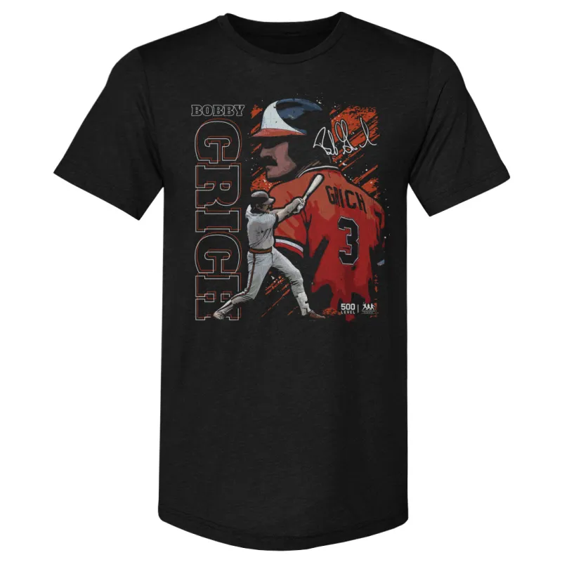 Bobby Grich Baltimore Gritty WHT sold by 500 Level