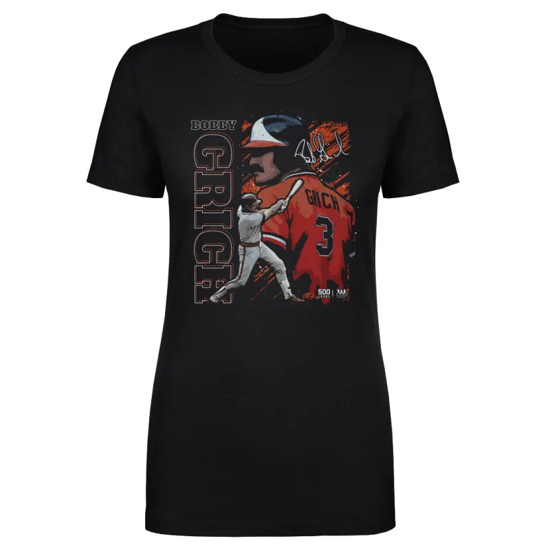 Bobby Grich Baltimore Gritty WHT sold by 500 Level
