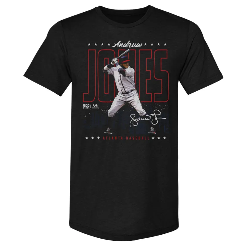 Andruw Jones Atlanta Gritty WHT sold by 500 Level