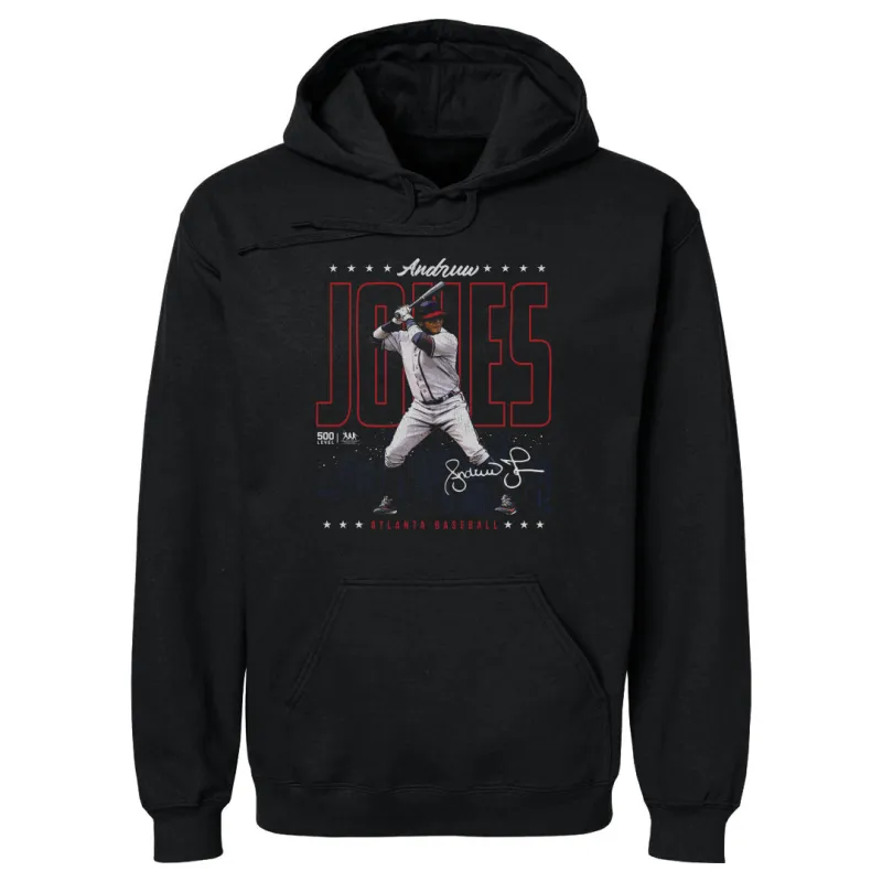 Andruw Jones Atlanta Gritty WHT sold by 500 Level