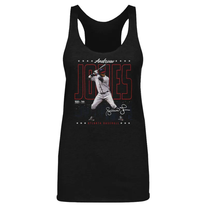 Andruw Jones Atlanta Gritty WHT sold by 500 Level