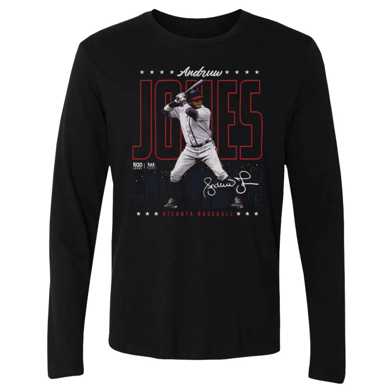 Andruw Jones Atlanta Gritty WHT sold by 500 Level