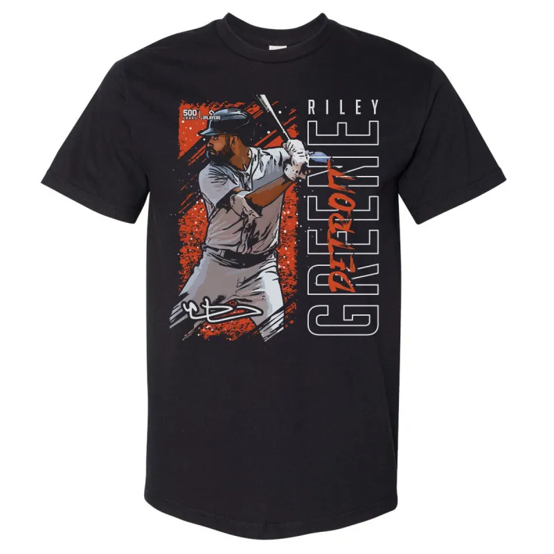 Riley Greene Detroit Gritty WHT sold by 500 Level
