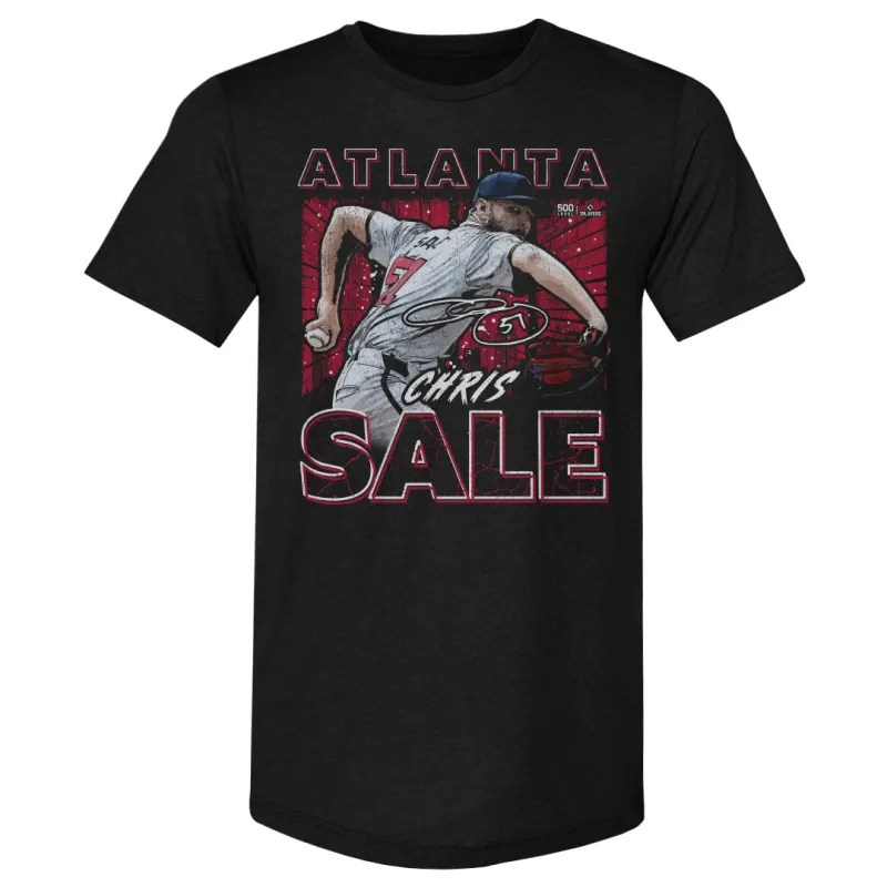 Chris Sale Atlanta Gritty WHT sold by 500 Level